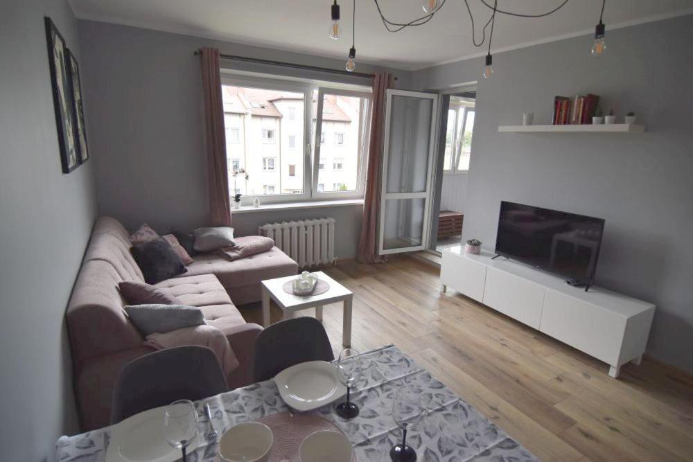Apartmán Trzypokojowy Apartament Gdaňsk Exteriér fotografie